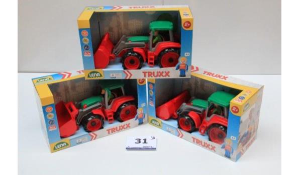 2 speelgoed vrachtwagens